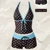 2027 Novo Roupa de Banho Transfronteiriça Tailândia Novo Biquíni Sexy de Bolinhas Conjunto de Biquíni de Bolinhas