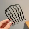 Pinza y peine de moda para mujer, una herramienta mágica para arreglar el cabello suelto, antideslizante, previene la caída del cabello, peine para flequillo, pasador, accesorio para el cabello