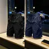 Pantalones casuales estilo japonés nuevos, shorts de verano, pantalones finos y holgados de longitud media, nueva colección 2026, shorts transpirables de cinco puntos para hombre
