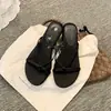 Chanclas de Tira en T para Mujer 2026 Cuña Suave Tacón Medio Zuecos Antideslizantes para Exteriores Versátiles Multicolores Chanclas de Playa