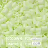 Paquete de Recarga de 264 Colores 1000 Piezas 2.6 mm Fusion Beads Tablero de Pines Set de Rompecabezas Beads para Planchar Serie Completa de 264 Colores