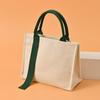 Bolsas de Lona de Alta Gama con Impresión de Logotipo Personalizado, Regalos Promocionales Corporativos y Escolares, Bolsas Tote Gruesas Versátiles con Diseños Personalizados