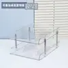 Estante de Almacenamiento para Escritorio de Oficina Caja de Almacenamiento en Capas para Archivos y Libros Clasificación por Materias para Estudiantes