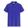 Camiseta Masculina de Manga Curta de Verão Nova Camisa POLO Versátil Toque de Luxo Solta Gola Lapela Camiseta Masculina de Manga Curta Cor Sólida de Verão