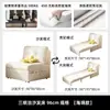 Cama Sofá Estilo Crema Apartamento Pequeño Multifuncional Doble Propósito Sala de Estar Mismo Estilo de Celebridad de Internet Retráctil Balcón Sofá Plegable Individual