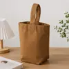 Bolsa de lona logo personalizado lisa en stock bolsa de lona tote para graffiti DIY bolsa ecológica para estudiantes