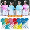 Roupas de secagem rápida camiseta de corrida impressão colete de maratona equipe esportiva team building comércio exterior eleição manga curta estampa completa logo texto