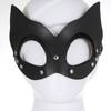 Erotismo Feminino Couro SM Venda Adereços Máscara de Gato Máscara de Treinamento para Role-Playing Brinquedo Sexual Versátil