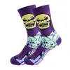 Calcetines Personalizados para Hombre al por Mayor Moda para Hombre Calcetines Divertidos de Anime Hip Hop Personalidad Dibujos Animados Moda Calcetines de Anime