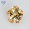 Huagang gema pentagonal flor de ameixa champanhe zircão pedra nua artificial pedra branca CZ nail art imitação de jóias de diamante atacado