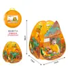 Tienda de campaña para Niños Interior Princesa Niña Juguete Casa Pequeña Dibujos Animados Castillo Soñador Juguete de Juego de Rol Uso en Casa Celebridad de Internet