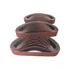 Set Transfronterizo 457*75 Banda de Lijado Circular Comercio Electrónico Comercio Exterior Portátil Banda de Lijado de Óxido de Aluminio Conexión Plana Banda de Lijado Roja