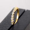 Cao Shi Anillo de Moda Transfronterizo Anillo Clásico Simple de Moda para Celebridad de Internet Anillo de Cola de Moda Distintivo Estilo Coreano