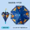 Varilla Recta de Fábrica Venta al por Mayor Paraguas de Dibujos Animados Paraguas Infantil Automático para Hombres y Mujeres Set Impermeable Parasol para Jardín de Infancia Paraguas con Mango Largo para el Sol