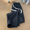 Pantalones Deportivos Largos de Pierna Ancha Casual Versátiles de Estilo Nuevo Otoño para Hombre Tendencia Americana Rectos Sueltos para Hombre