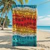 B104 Milhões de Peças em Estoque Amazon Mais Vendido Toalha de Praia Dupla Face em Fleece Suporta Design Personalizado Toalha de Surf e Toalha Esportiva