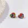Populares Precio Especial Moda Europea y Americana Dulce y Fresco Simple Acero de Titanio Personalizado Versátil Transfronterizo Alta Calidad Conservación del Color Pendientes para Mujeres