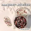 Especial San Valentín Lentejuelas Corazón Brillantes de Colores 1 mm Decoraciones para Uñas Arte de Uñas 21 Colores Uñas Portátiles Accesorios DIY