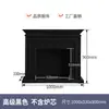 Chimenea de Llama Simulada Gabinete Decorativo Sala de Estar Estante de Almacenamiento para el Hogar Núcleo de Chimenea Electrónica Atomizada Gabinete de Entrada Retro Francés