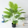 Vento nórdico ins simulação 18 cabeças cauda solta kwai planta planta verde em vaso sala de estar decoração de casa folhas de ferro falsas artificiais