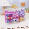 Mini Fita Washi Máquina de Fita Desenho Animado Conjunto Decoração de Caderno Suprimentos Adesivos de Fita Fofos para Crianças Pequenos Presentes