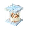 Caja de Empaque para Pastel de Cumpleaños con Impresión de Logo Gratis 4 Pulgadas 6 Pulgadas 8 Pulgadas 10 Pulgadas 12 Pulgadas 14 Pulgadas Caja de Pastel de Lujo Accesible