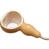 Colador de calabaza natural Malla de filtro de té Cuchara de personalidad creativa Set de té Kung Fu Cuchara de té Accesorios para la ceremonia del té