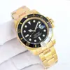 Relógio Fantasma Verde Transfronteiriço Relógio Mecânico Totalmente Automático Masculino Submariner com Pulseira de Aço Inoxidável Luminosa para Vigilância Noturna Fabricante Atacado