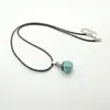 Piedra Natural Ojo de Tigre Calabaza Sombrero de Mago Colgante Halloween Cuarzo Rosa Aventurina Verde Jade Sombrero de Bruja Colgante