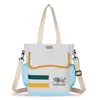 Bolsa de Mão para Tutorias de Alunos do Ensino Fundamental, Bolsa Transversal de Ombro para Alunos do Ensino Médio, Bolsa de Estudo de Grande Capacidade, Bolsa de Artes, Leve e à Prova d'Água