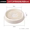 Bandeja pequena para vaso de flores para suculentas e plantas pequenas de mesa, respirável e previne o apodrecimento das raízes, bandeja simples para vaso de flores