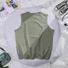 Venda Direta de Fábrica Camiseta Regata Masculina Pura Sem Mangas Solta para Casal Nova de Verão Casual Esportiva Manga Curta