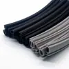 Tira guia de água de silicone para carro, tira de vedação de canal de água, tira antifurto para batente de porta com isolamento acústico e anti-colisão, tira de silicone à prova de vento para porta e janela