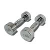 Mancuernas Galvanizadas de Acero Puro para Hombres y Mujeres, Ejercicio de Fitness en Casa, Mancuernas Pequeñas Profesionales de Gimnasio, Pesos Fijos Sólidos Integrados
