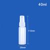 Botella Spray Hombro Redondo 10-200ml Botella Presión Tónico Transparente Botella Loción Cuidado de la Piel