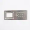 Adecuado para Toyota 25 Platinum 3X Marco de Recorte para Interruptor de Maletero Acero Inoxidable Secuancia de Portón Trasero Marco Protector Suministros para Coche