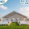 Tenda de Banquete Estilo Europeu com Topo Pontiagudo 3*6m, Tenda de Casamento ao Ar Livre, Toldo para Festa no Pátio, Tenda Grande para Eventos