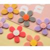 Pendientes de acrílico con diseño elegante de verano con costuras en contraste de colores y pequeñas flores, accesorios para el cabello, carcasas para teléfono móvil, venta al por mayor