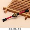 Novo botão de fivela de placa chinesa, fivela de metal retrô, fivela de uma palavra enrolada em arame, Cheongsam, Dinastia Han, acessórios de botão decorados à mão