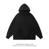 Sudadera con capucha lisa de color liso, holgada, talla M-XL, exportación transfronteriza para hombre (Sin Polar)