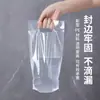 Bolsa Transparente Portátil Personalizada para Té de Leche, Horneados, con Impresión del Nombre de la Tienda, Bolsas para Empaque de Bebidas de Té de Frutas, Café, Bolsas para Empaque de Pan y Postres