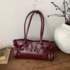 Bolsa de Ombro Feminina Retro de Alta Qualidade Transfronteiriça Novo Estilo 2026 Estilo Hot Girl Bolsa de Ombro Única Grande Capacidade Bolsa Tote para o Dia a Dia