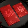 Sobre rojo de Año Nuevo al por mayor personalizado dorado universal creativo bolsa de sobre rojo Festival de Primavera boda ganancia está sellado fabricantes de año nuevo