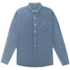 Camisa masculina estilo coreano elegante bonito solto jaqueta jeans nova camisa de manga comprida estilo hong kong camisa de base japonesa