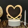 Luz de Noche Tablero de Escritura Manual Transfronterizo Ruso Luminoso Infantil Hecho a Mano para Tomar Notas Lámpara de Mesa de Atmósfera Creativa Regalo de Cumpleaños