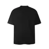 Ropa para Hombre Beijie 2026 Verano Nueva Camiseta Casual de Manga Corta con Remaches en Forma de V para Hombre, Holgada, de Media Manga