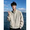 Chaqueta de Moda Otoño 2026 para Hombres y Mujeres Estilo Callejero Japonés Cuello de Béisbol Genial Casual Estilo Idéntico para Parejas Ropa Exterior Versátil
