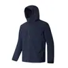 Ropa de Protección Solar Niaojia para Hombre Verano Delgada Ropa de Protección Solar Delgada de Secado Rápido Ropa para la Piel Chaqueta con Protección UV UPF50+
