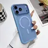 Adecuado para funda de teléfono iPhone 18 Pro Max, magnético N52, con anillo metálico para lente, cubierta protectora anticaídas para Apple 17