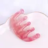 Masajeador de Resina Cabeza de Cinco Dientes Garra de Masaje Salud Dragado Meridiano Peine Masajeador Facial Artefacto Cepillo Meridiano del Cuero Cabelludo